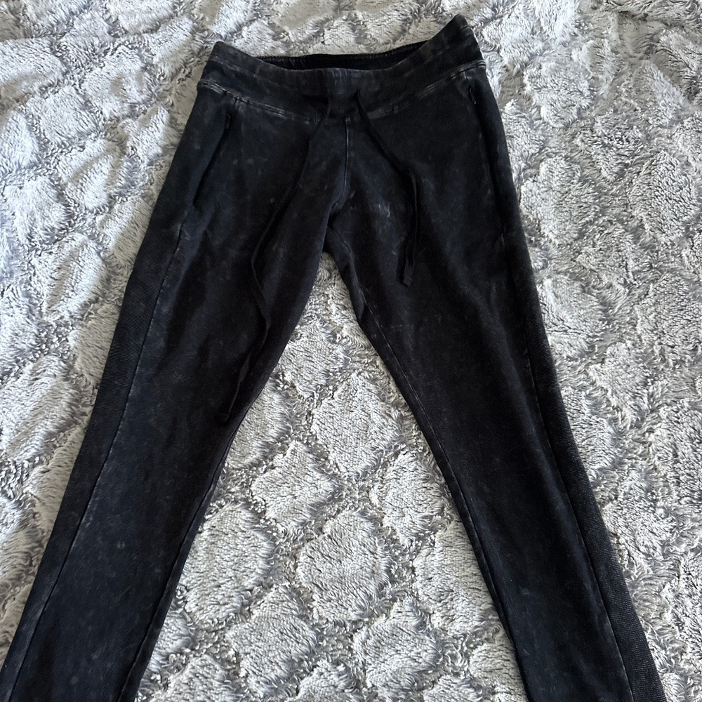 Pink black/gray yoga pants